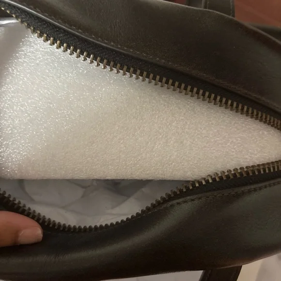 Coach Loved leather twin turnlock Brown and Black Women's Bag shoulder - Picture 7 of 11